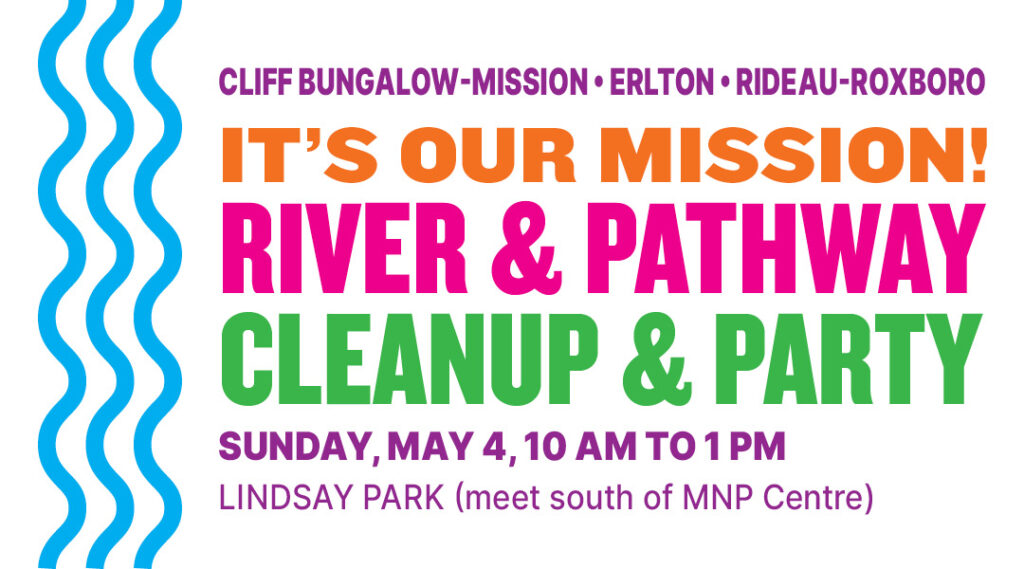 River Cleanup – May 4